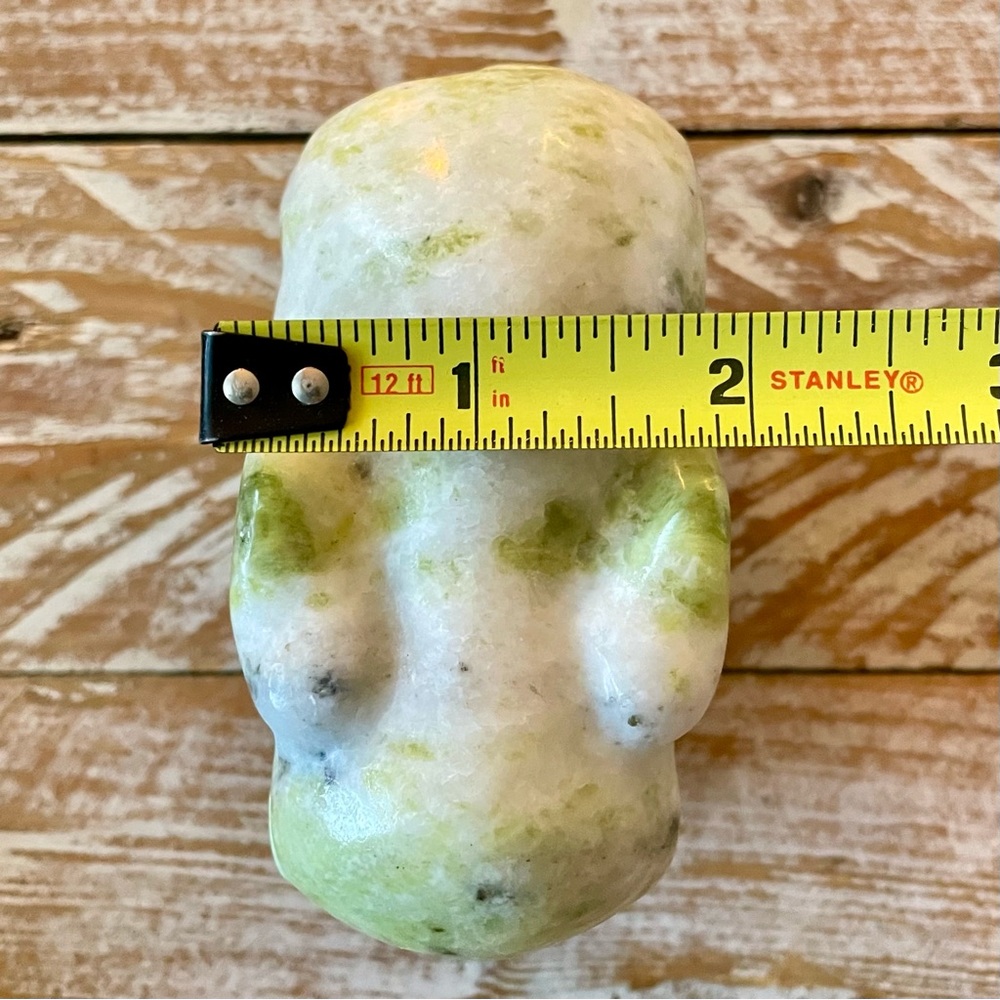 🐘Majestic Hand Carved Jade Elephant🐘 ~Over 1 lb! - Picture 13 of 15